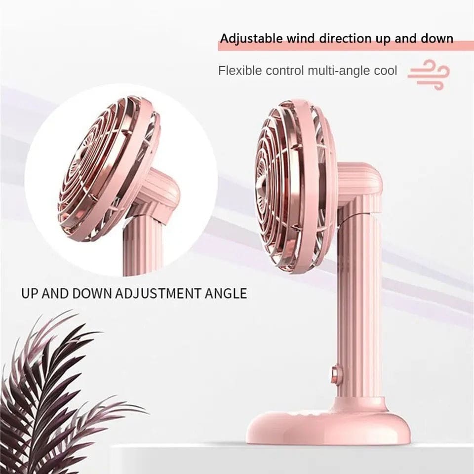 Retro Handheld Fan, Desktop Rotatable Fan, Portable Silent Fan, Usb Mini Charging Electric Fan, Ultra Quiet High Portable Fan Retro Handheld Fan, Desktop Rotatable Fan, Portable Silent Fan, Usb Mini Charging Electric Fan, Ultra Quiet High Portable Fan